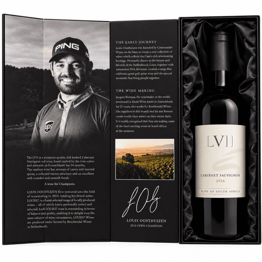Louis Oosthuizen Cabernet Sauvignon Limited Edition Box
