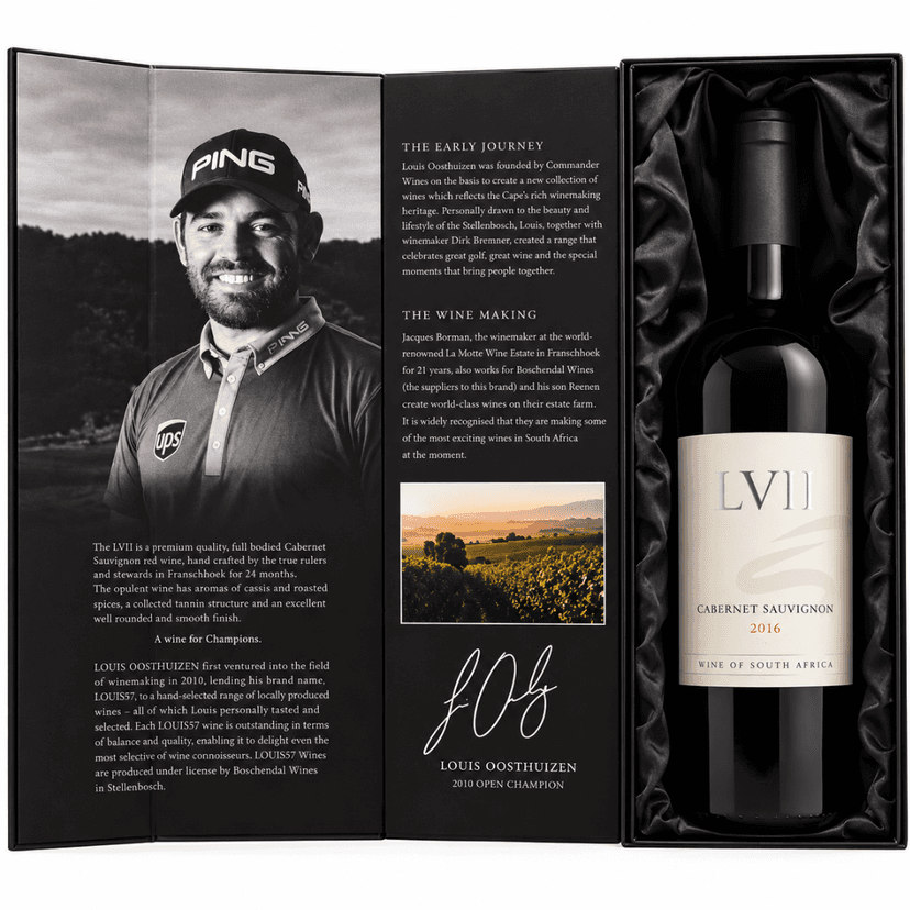 Louis Oosthuizen Cabernet Sauvignon Limited Edition Box