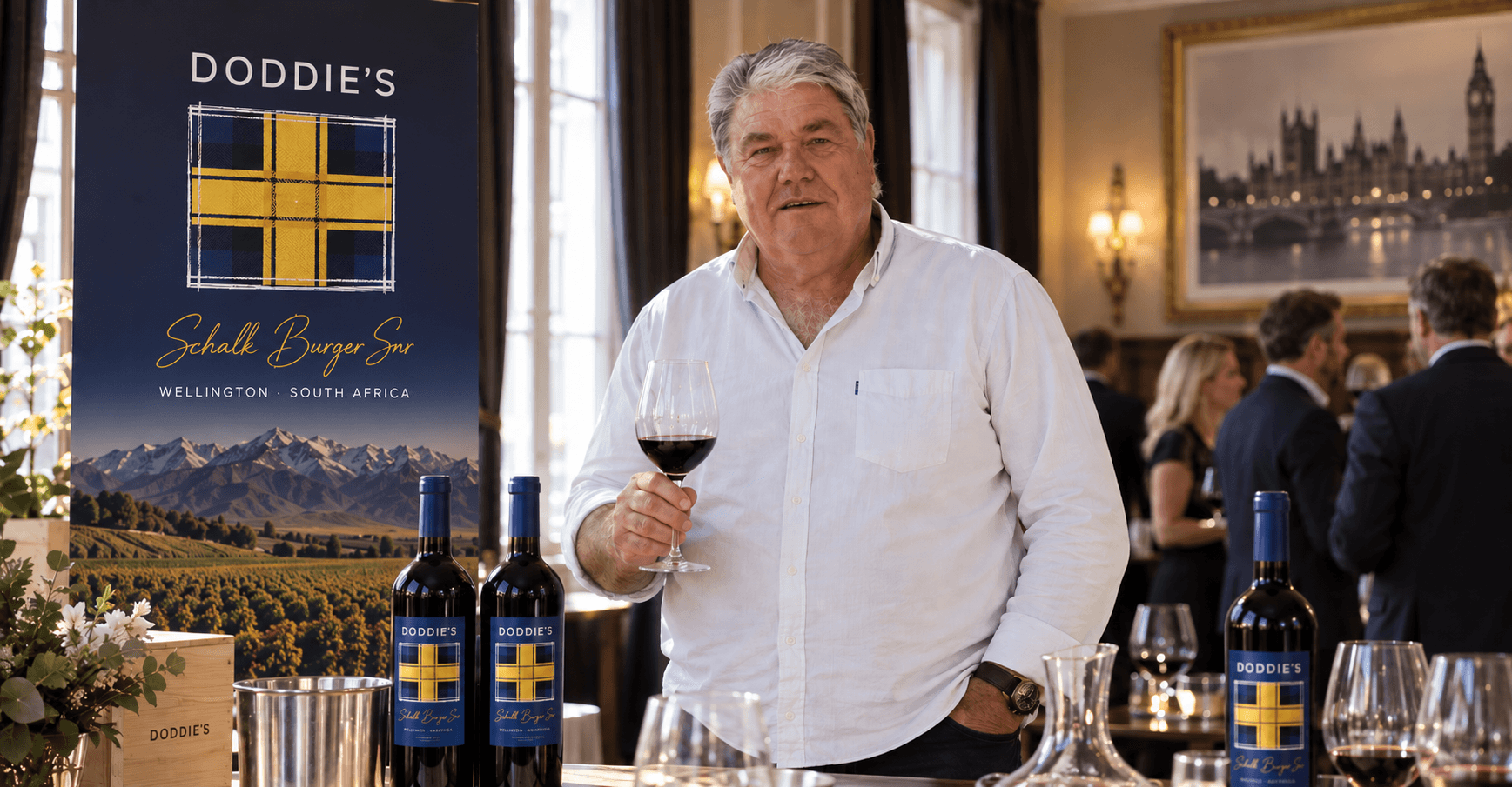 Schalk Burger Wine Tasting (7th October, 6pm) - London