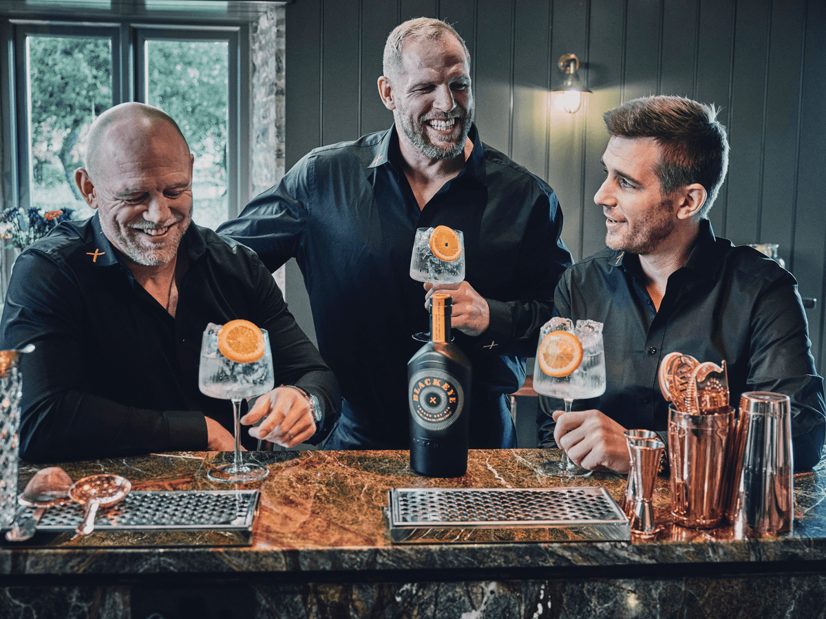 Mike Tindall, James Haskell & Alex Payne